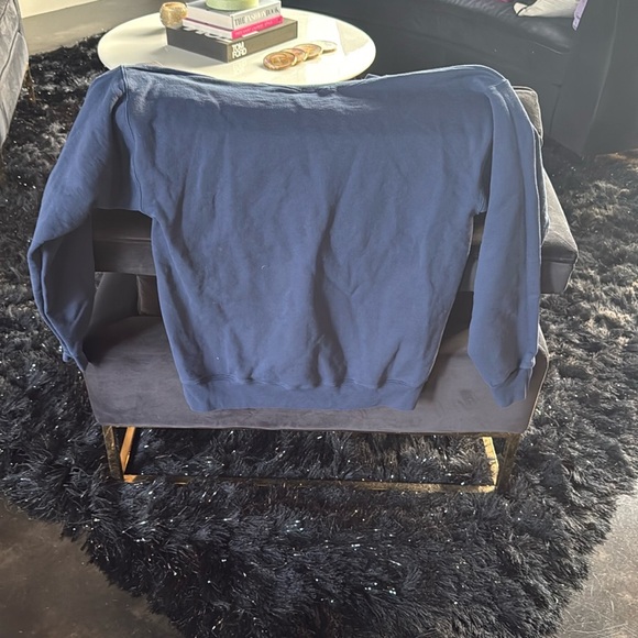 The Bar women’s Sweatshirt in Navy Blue - Picture 4 of 5